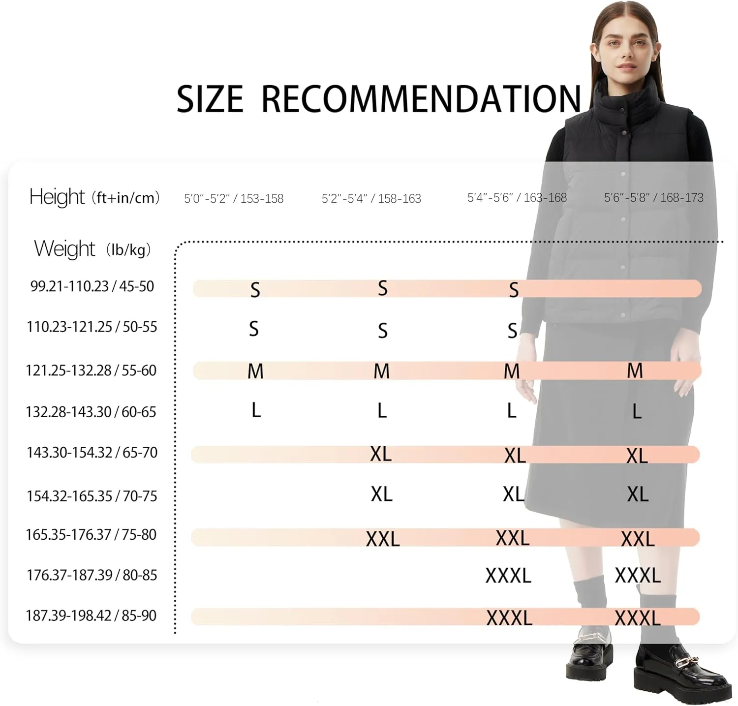 Women's Puffer Vest Lightweight Down Padded Stand Collar Quilted Outerwear