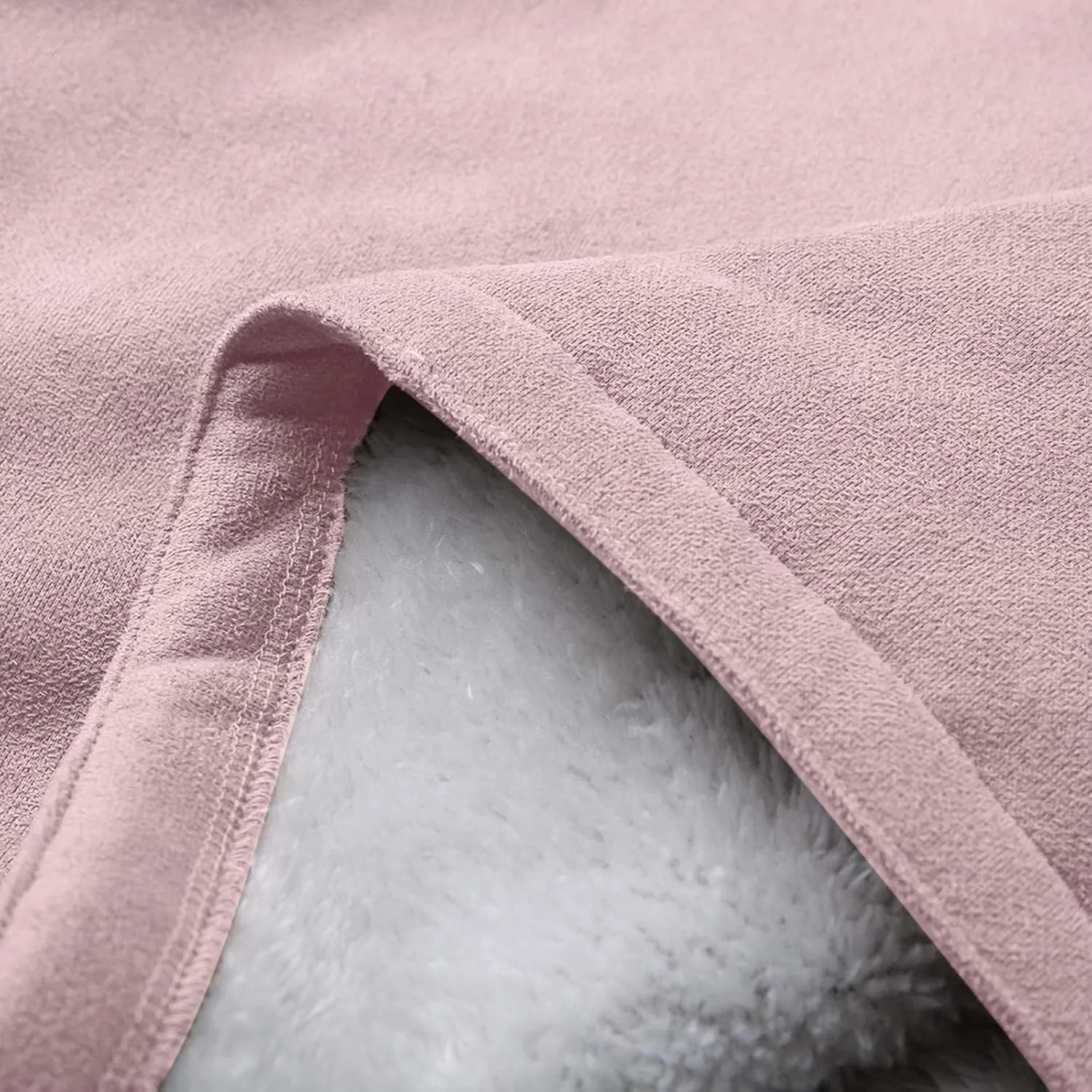 Women's Winter Down Jacket Warm Plush Hoodies Horn Button Coat Plus Size Wool Jacket Velvet Outerwear