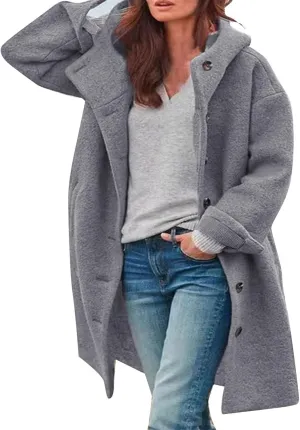 Women's Winter Windproof Warm Down Coats Coat Lapel Double-Breasted Daily Waterproof Female Jacket Snowboarding
