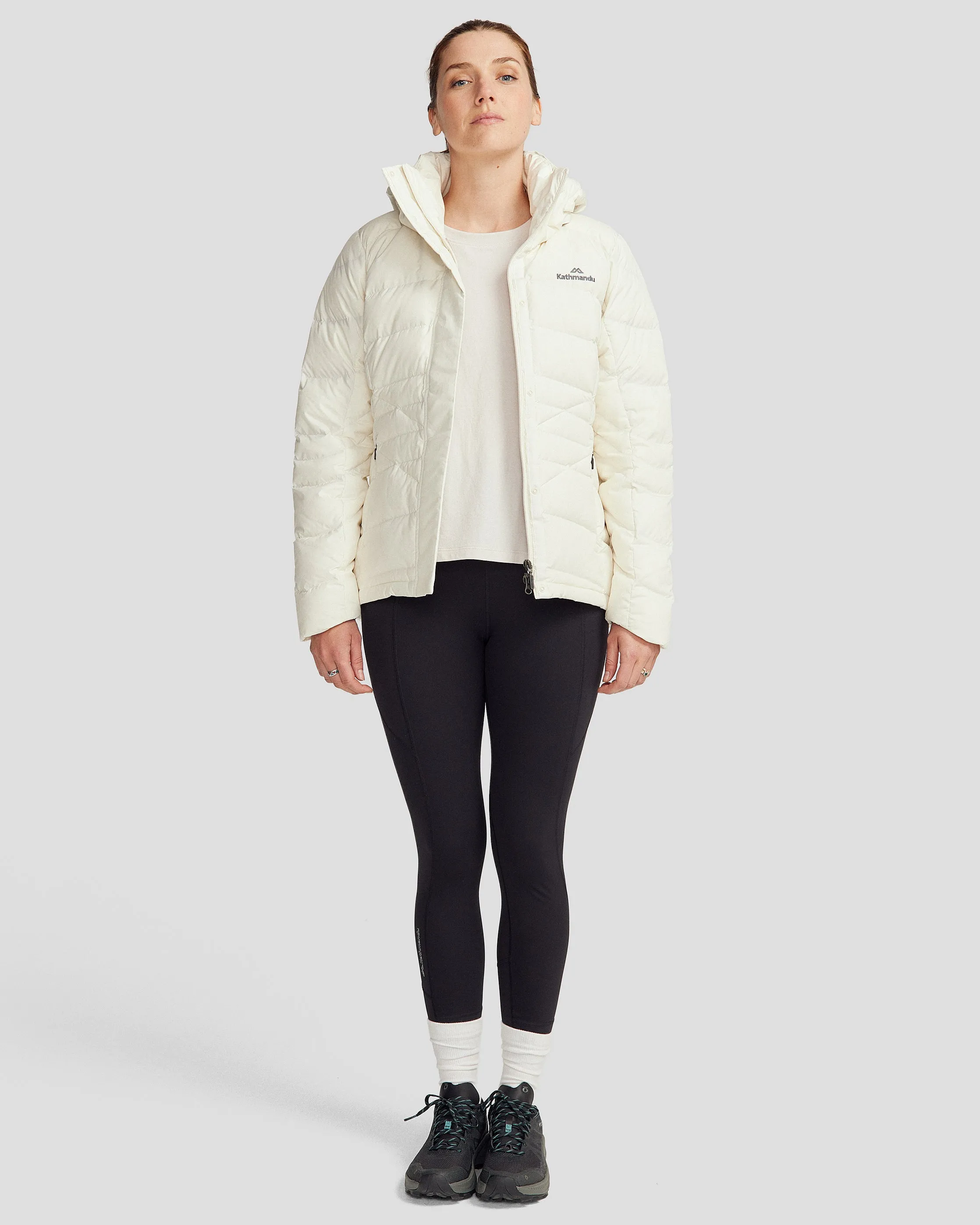 Women's Winterburn Hooded Down Jacket - Natural