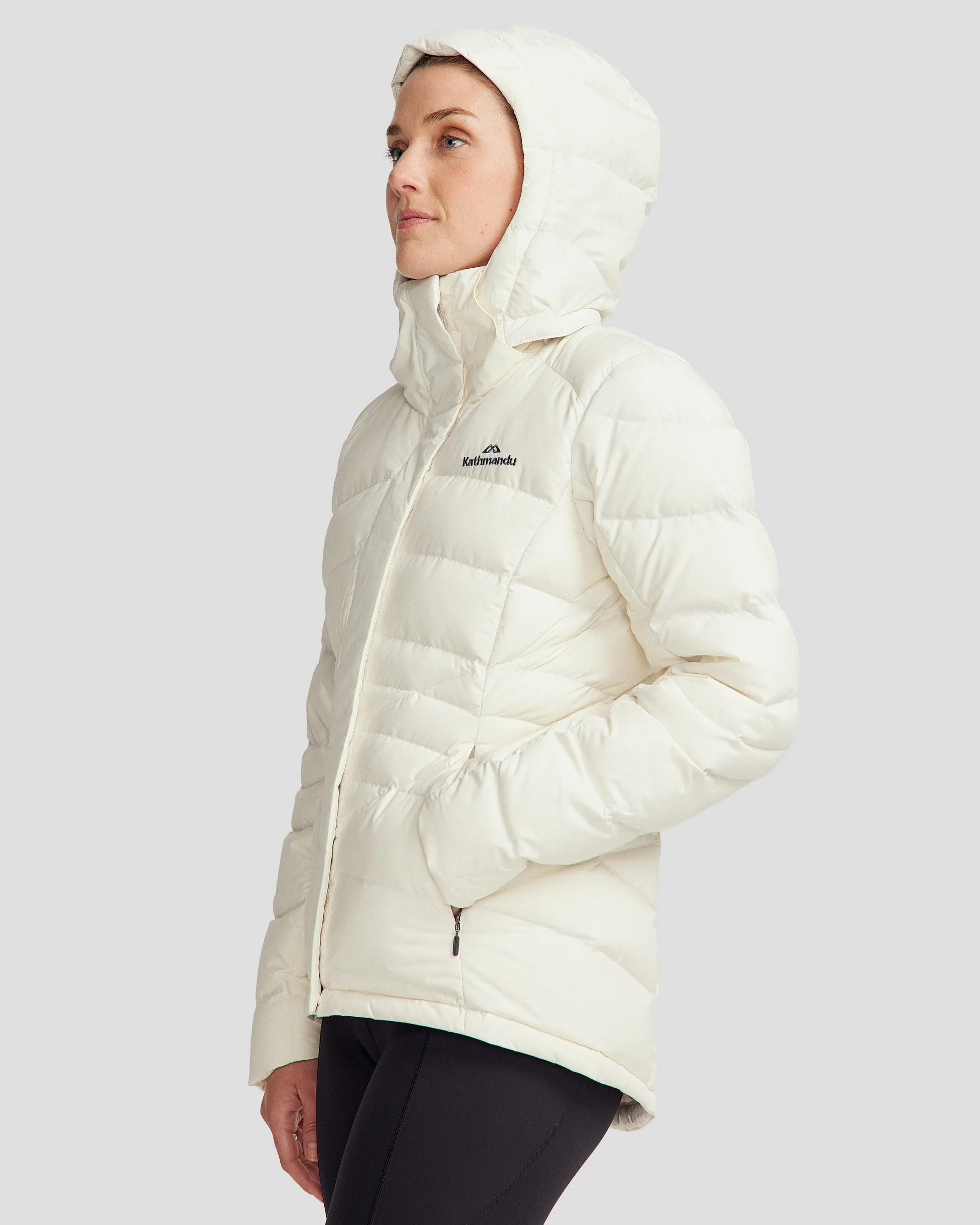 Women's Winterburn Hooded Down Jacket - Natural