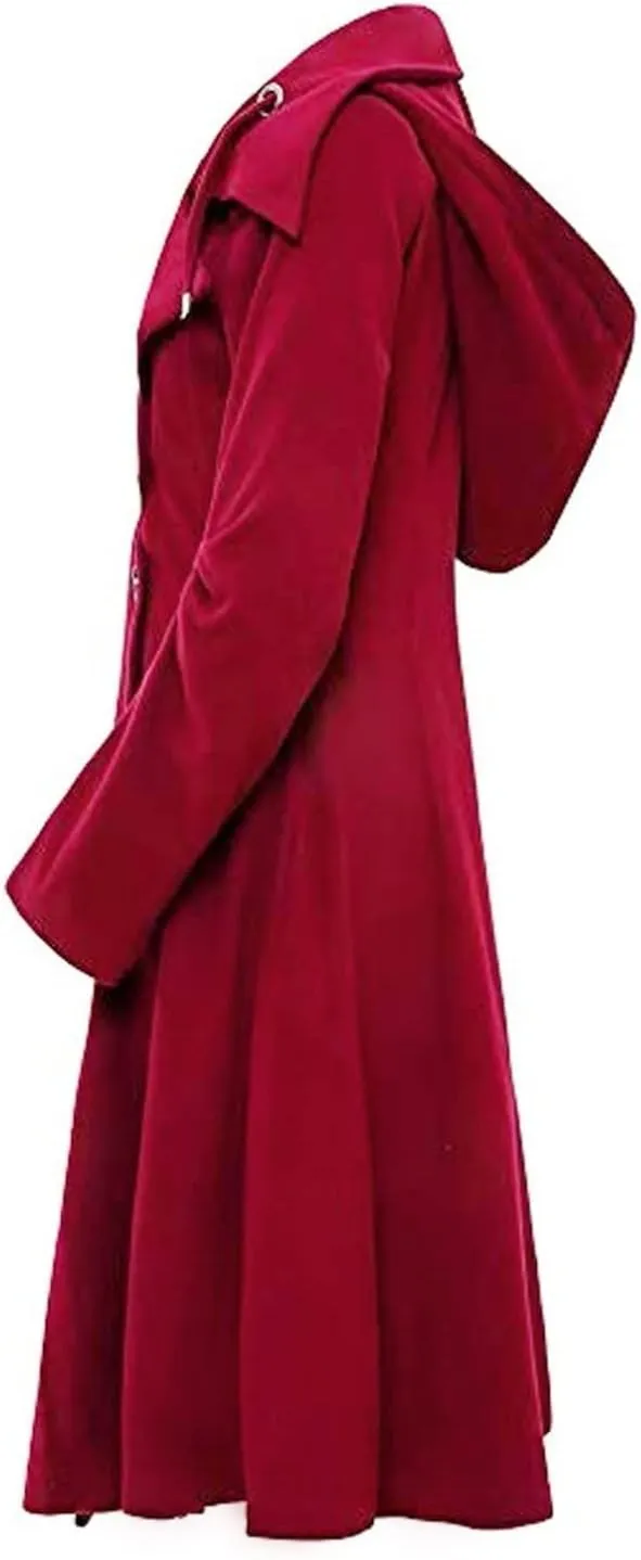 Women's Wool & Pea Coats Breasted Pea Coat for Women 2024 Trench Long Parkas