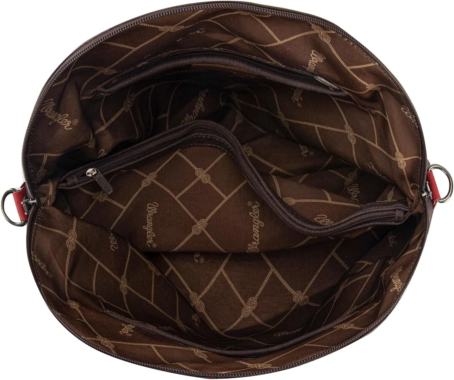 Wrangler Weekender Travel Bag Woven Top Handle Large Handbag and Boho Carry on Bag