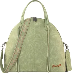 Wrangler Weekender Travel Bag Woven Top Handle Large Handbag and Boho Carry on Bag