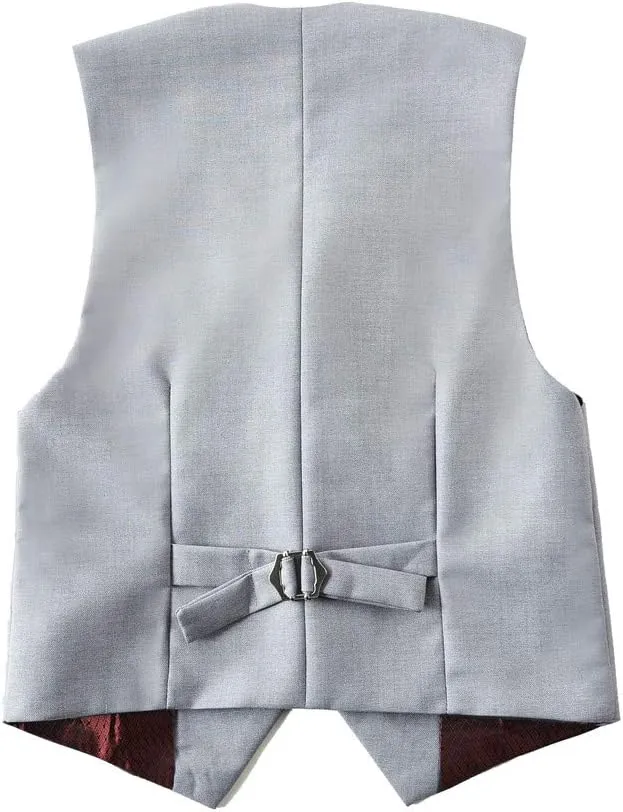 YuanLu Kids Suits for Boys Tuxedo Wedding Ring Bearer Outfit Boy Toddler Suit Formal Vest Set